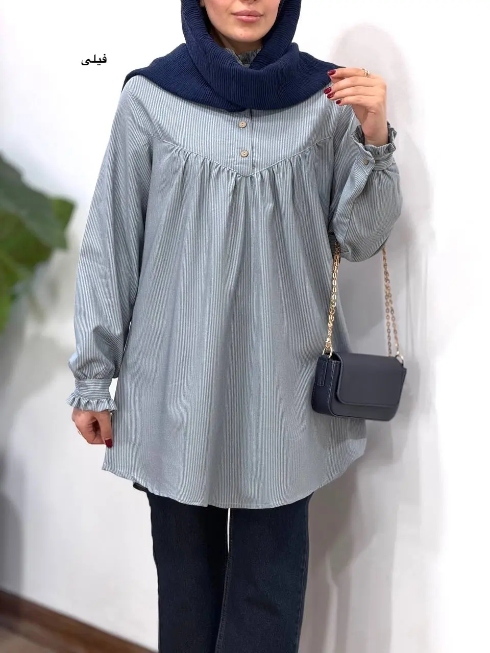 مانتو یقه چین آیسو ماهلین